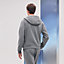 View: Worn, "Empreintes sellier cuir" zipped hooded sweater