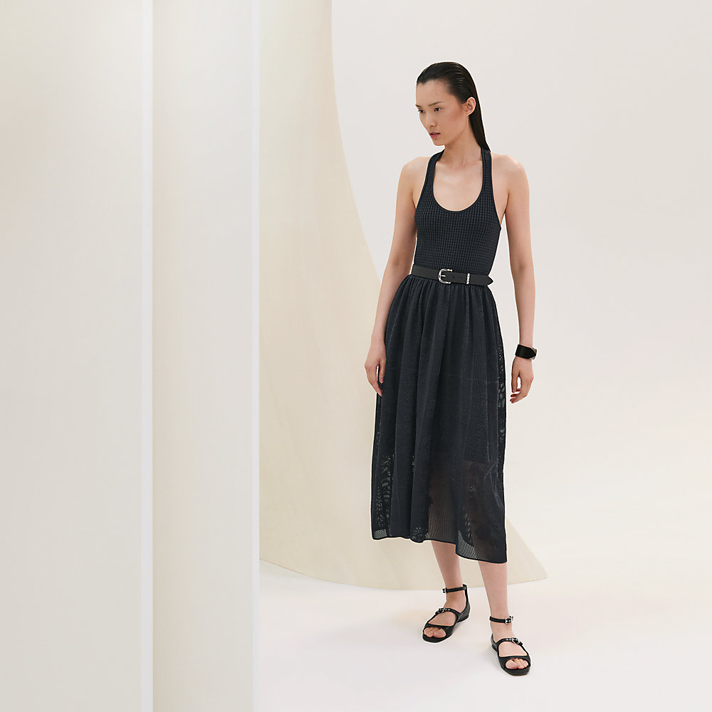 Her lip to - herlipto Lace Motif Twill Long Dress Sの通販 by