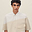 "En diagonale" boxy fit polo shirt, View: Worn, worn, view 4 of 5
