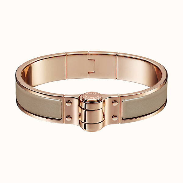 Enamel hinged bracelet | Hermès Canada
