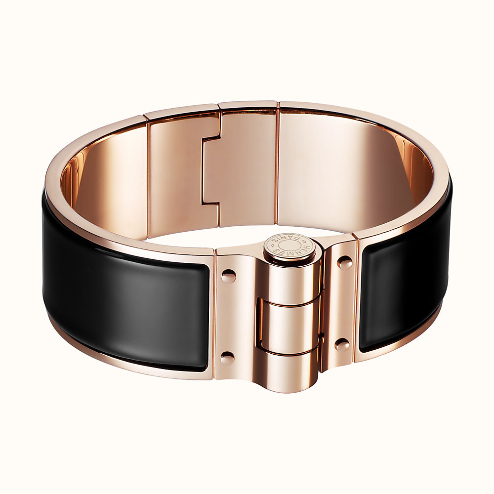 Enamel hinged bracelet | Hermès UK
