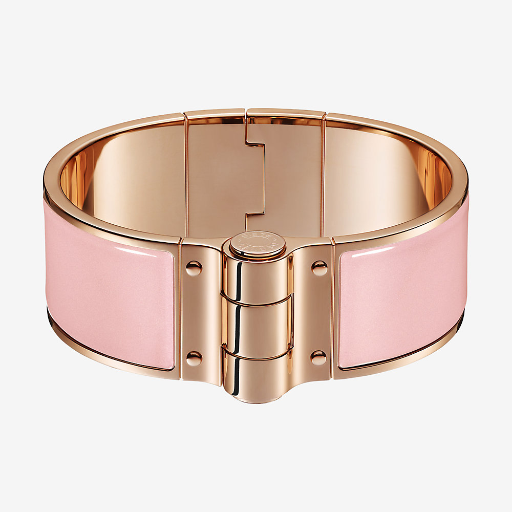 enamel hinged bracelet