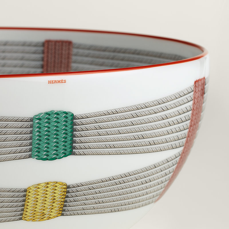 Ensaladera Tressages Équestres, tamaño grande