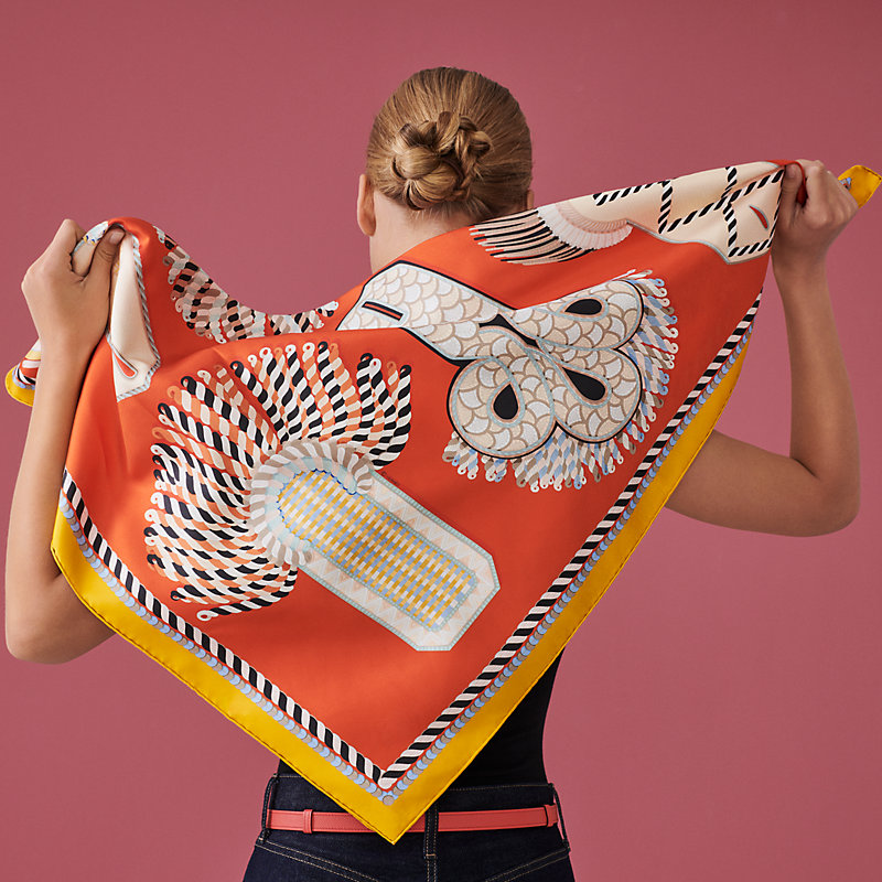 Epaulettes de Gala Double Face scarf 90 | Hermès UAE
