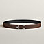Eperon belt buckle & Reversible leather strap 32 mm, view 2 of 3