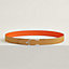 Eperon belt buckle & Reversible leather strap 32 mm, view 2 of 3