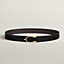 Eperon belt buckle & Reversible leather strap 32 mm, view 1 of 3