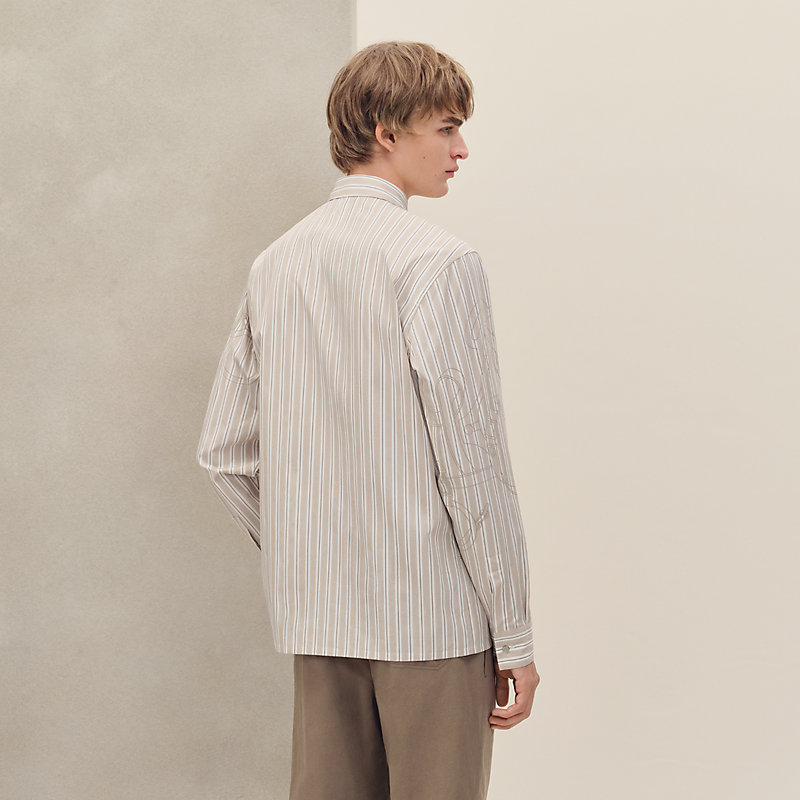"Eperon d'Or 3D Ray" straight cut shirt