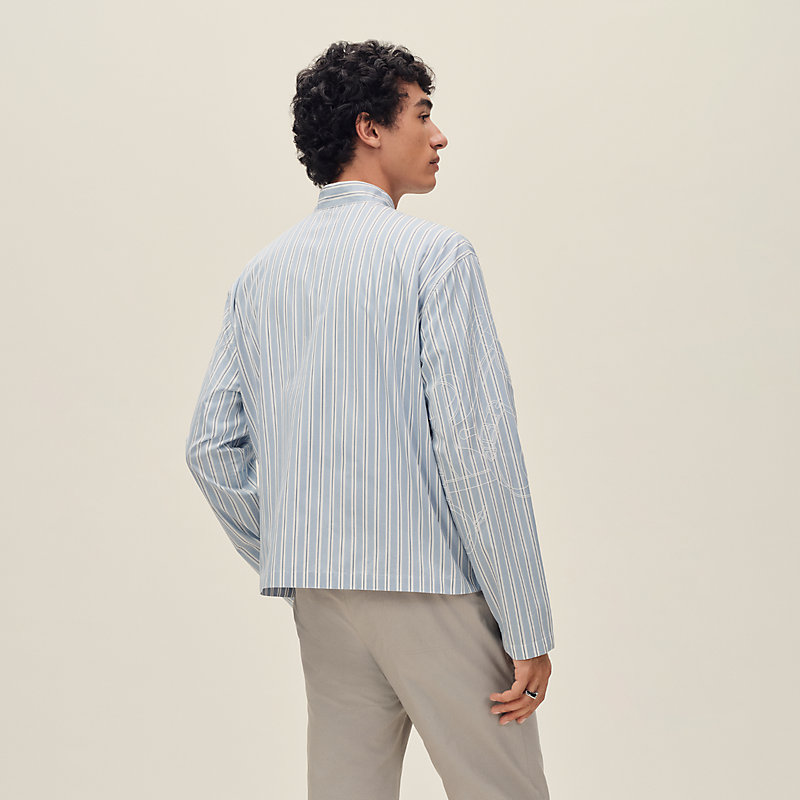 "Eperon d'Or 3D Ray" zipped jacket
