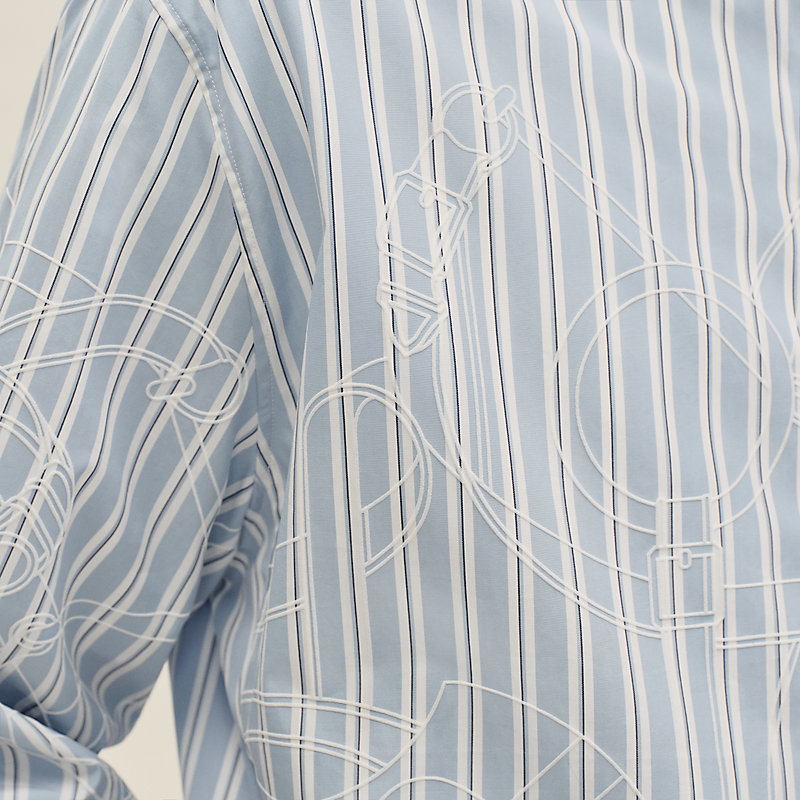"Eperon d'Or 3D Ray" zipped jacket