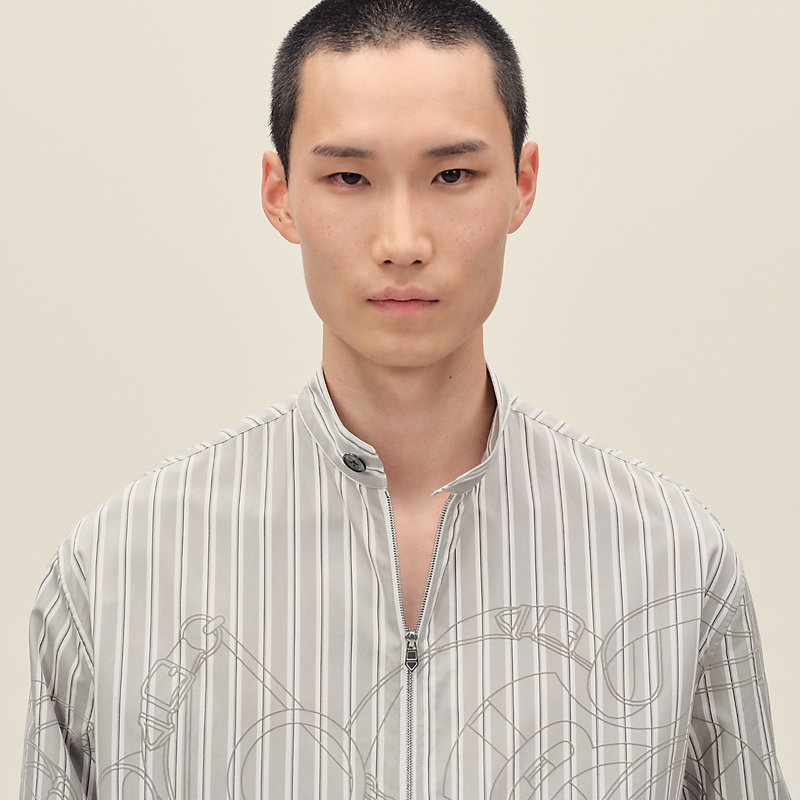 “Eperon d'Or 3D Ray” 지퍼 재킷