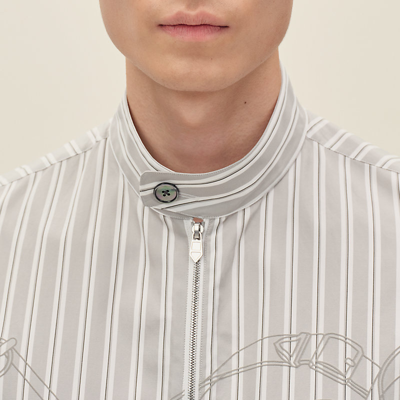“Eperon d'Or 3D Ray” 지퍼 재킷