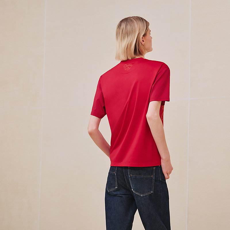 【PORTERNA】Dia Lace Ribbed T-shirt Rib T-Shirt Lace LS - rose dawn – Wheat.eu