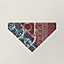 Eperon d'Or dog bandana, medium model, View: front, front, view 1 of 4
