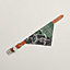Eperon d'Or dog bandana, medium model, View: front, front, view 3 of 4