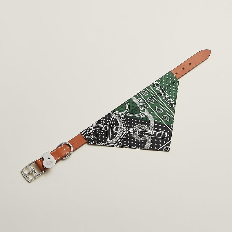 Eperon d'Or dog bandana, medium model