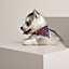 Eperon d'Or dog bandana, very small model, View: Worn, worn, view 3 of 3