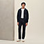 "Eperon d'Or en Perspective" zipped hooded sweater, View: Worn, worn, view 1 of 5