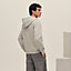 "Eperon d'Or en Perspective" zipped hooded sweater, View: Worn, worn, view 3 of 5