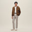 "Eperon d'Or en Perspective" zipped hooded sweater, View: Worn, worn, view 1 of 5