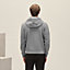 "Eperon d'Or en Perspective" zipped hooded sweater, View: Worn, worn, view 3 of 5