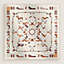 Eperon d'Or et Tenues de Jour embroidered giant scarf, View: Flat, flat, view 2 of 4