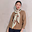 Eperon d'Or et Tenues de Jour shawl 140, View: Worn, worn, view 1 of 3