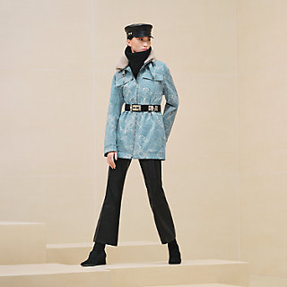 【裏側も素敵】Hermes Eperon d’Or Finesse ボンバージャケット 裏側も素敵すぎるHermes Eperon d'Or Finesseボンバージャケット