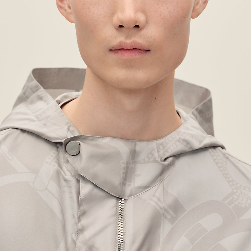 "Eperon d'Or" hooded jacket