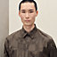 "Eperon d'Or Jacquard" straight cut shirt, View: Worn, worn, view 5 of 6