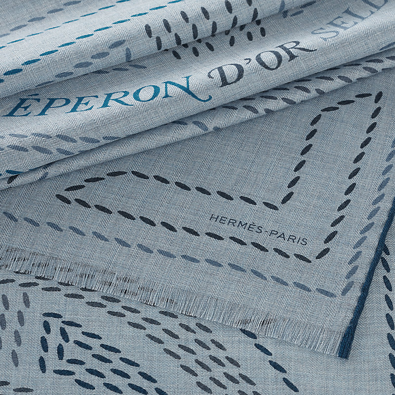Eperon d'Or Pique Sellier圍巾