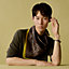Eperon d'Or Quadriligne scarf 80, View: Worn, worn, view 2 of 3
