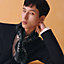 Eperon d'Or Quadriligne scarf 80, View: Worn, worn, view 3 of 6