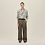"Eperon d'Or Quadrilignes" straight cut shirt, View: Worn, worn, view 1 of 7