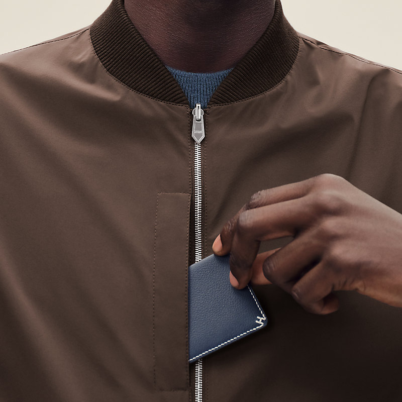 "Eperon d'Or" rib-trim jacket