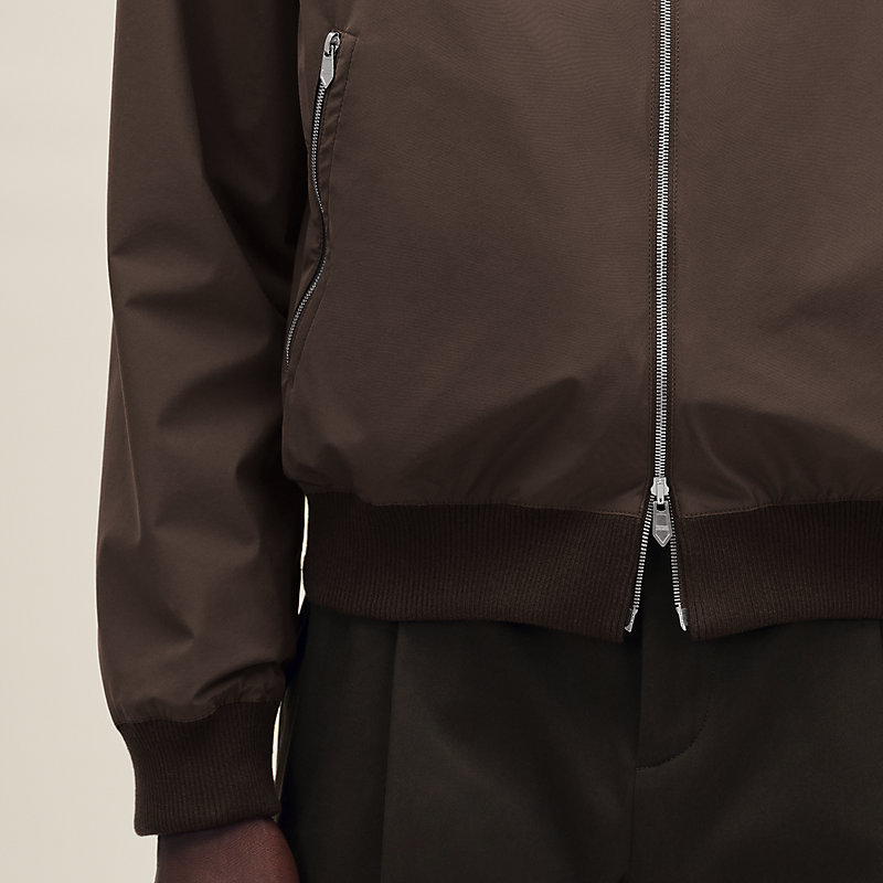 "Eperon d'Or" rib-trim jacket
