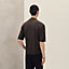 "Eperon d'Or Soie Plissee" short-sleeve straight cut shirt, View: Worn, worn, view 4 of 6