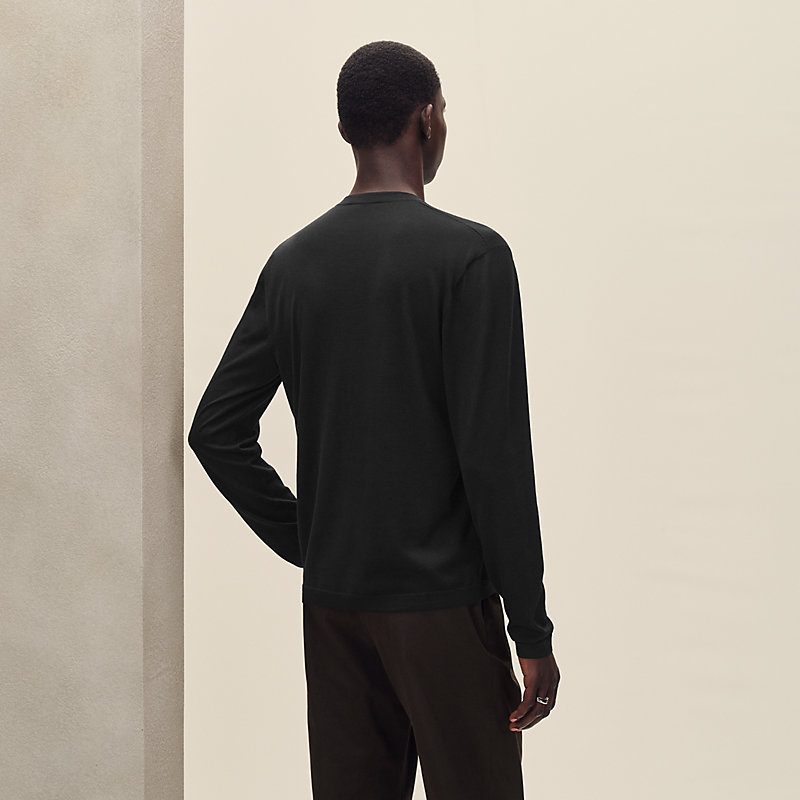 "Eperon d'Or Soie Plissee" sweater