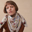 Eperons d'Or et Couvertures et Tenues de Jour scarf 90, View: Worn, worn, view 1 of 4