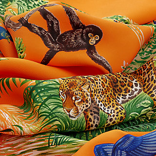 hermes monkey scarf