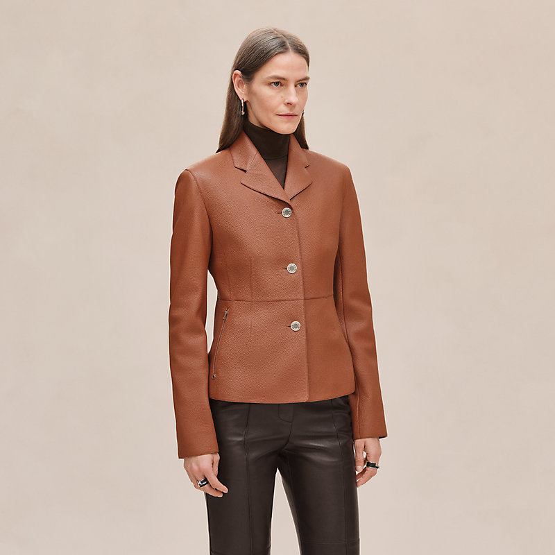 Equestrian jacket - Brown | Hermès Thailand