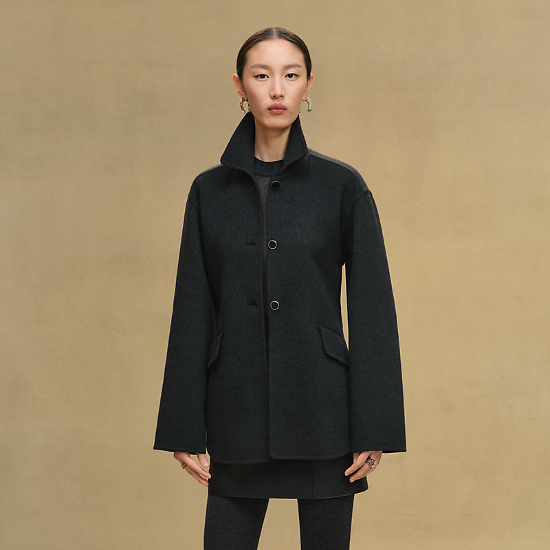 Equestrian jacket - Grey | Hermès Thailand