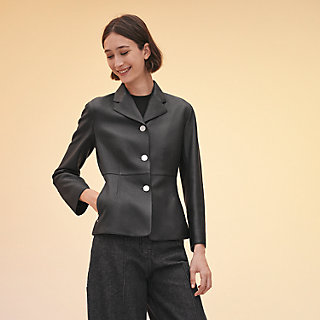 Equestrian leather jacket | Hermès Singapore