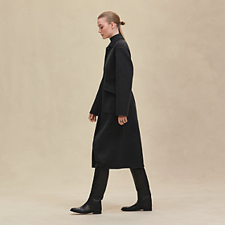 Equestrian long jacket - Grey | Hermès USA