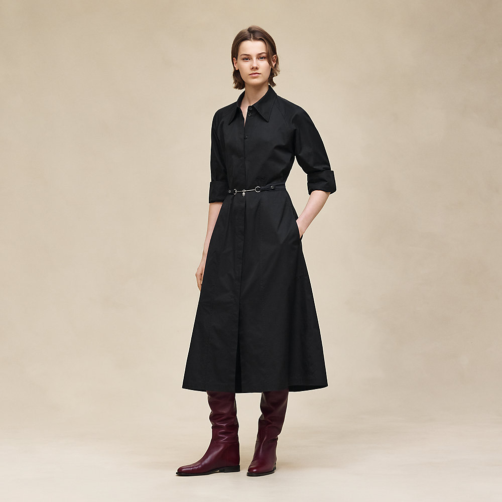 Equestrian shirt dress | Hermès USA display picture 3
