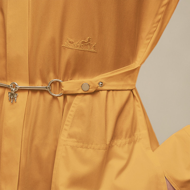 Equestrian shirt dress