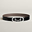 Equipage belt buckle & Reversible leather strap 38&nbsp;mm, View: , view 1 of 2