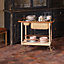 Equipages d'Hermès diligence serving trolley, View: Worn, worn, view 2 of 4