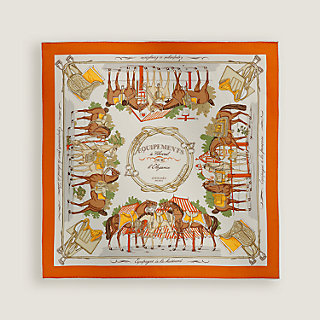 Hermès Paris Equipements a Cheval sur l'Elegance scarf 70