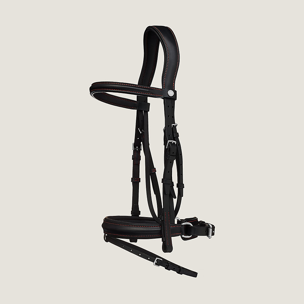 Ergonomic dressage bridle | Hermès Australia